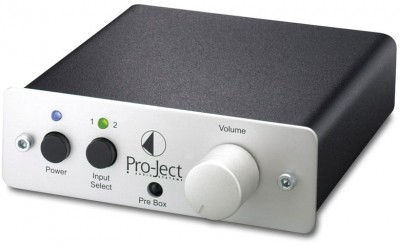 Pro-Ject Pre Box Preamp and Head Box Headphone Amp